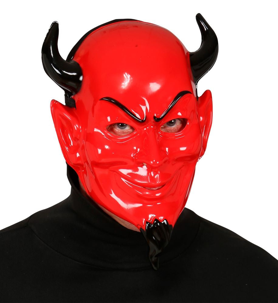 Red Devil Teufelsmaske für Herren - 3