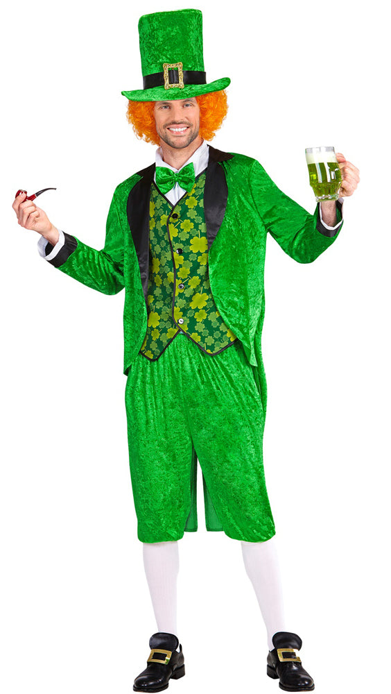 St. Pat Leprechaun Kobold Herrenkostüm - 3