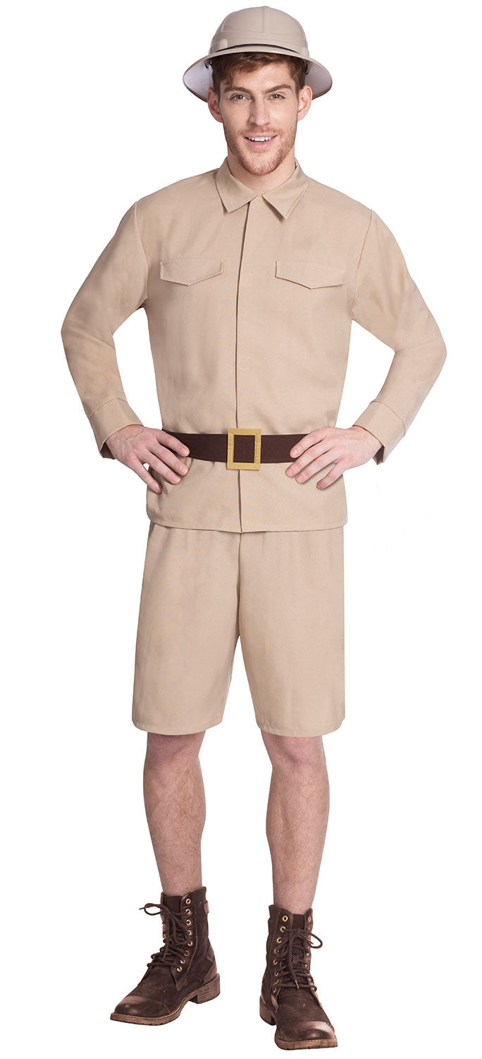 Safari Man Herren Kostüm Deluxe - 1
