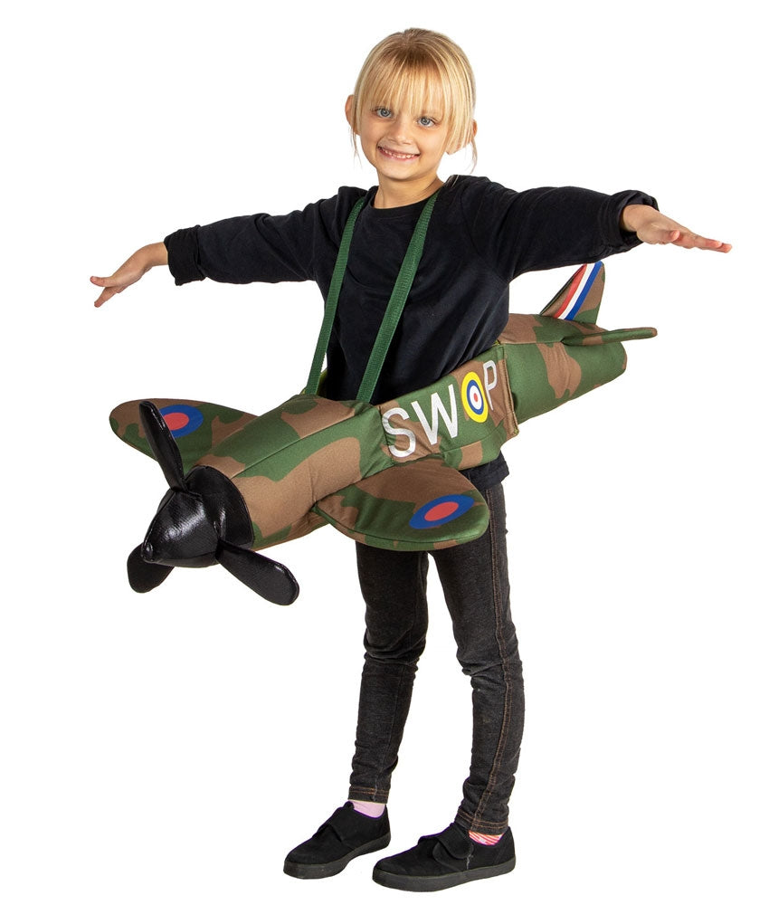 Spitfire Flieger Kostüm für Kinder - 1
