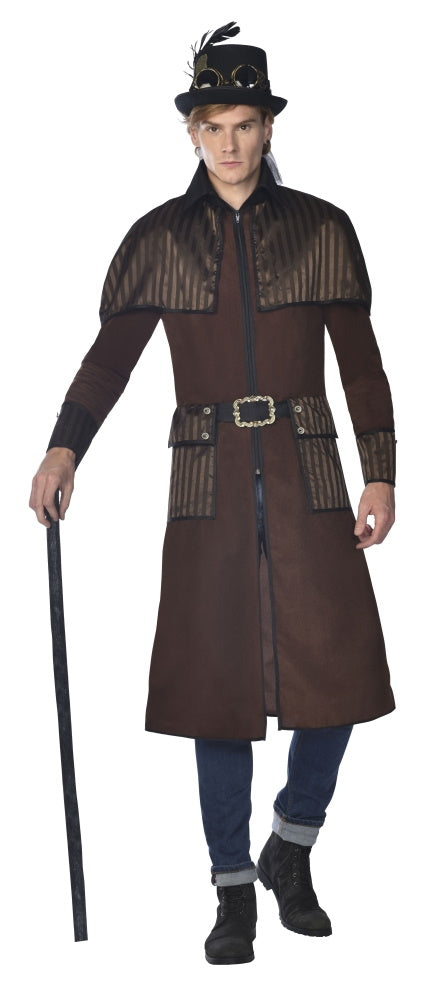 Steampunk Mantel für Herren Deluxe - 1
