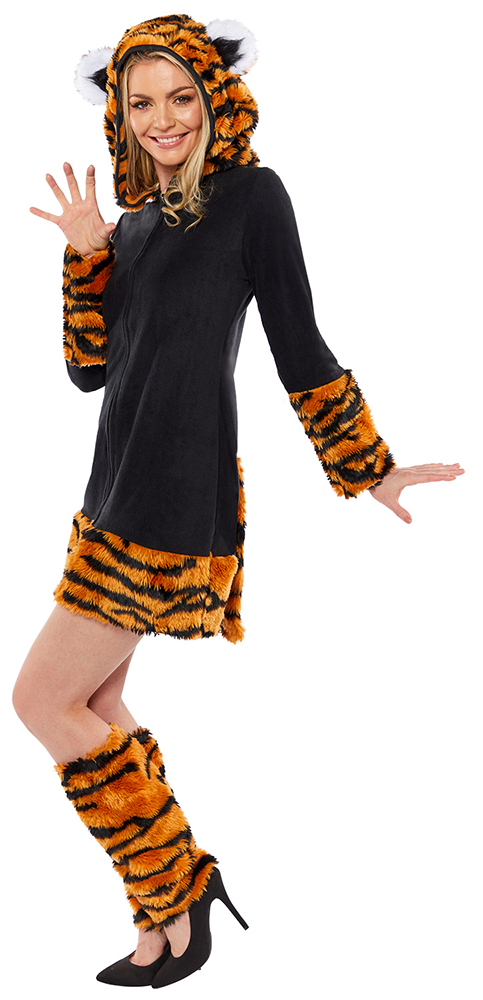 Sexy Tiger Lady Damen Kostüm - 3