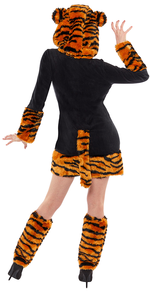 Sexy Tiger Lady Damen Kostüm - 4