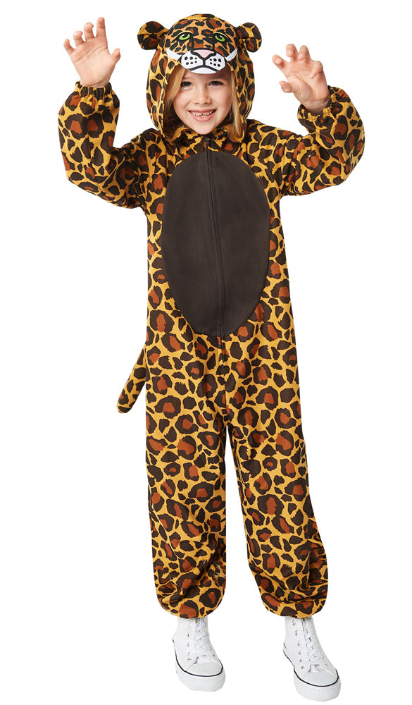 Leoparden Overall Kostüm für Kinder - 2