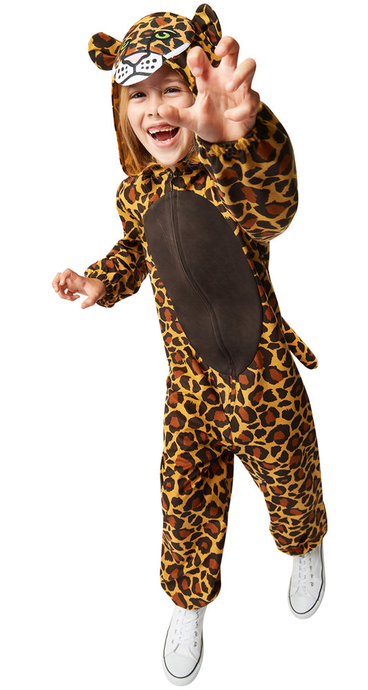 Leoparden Overall Kostüm für Kinder - 3