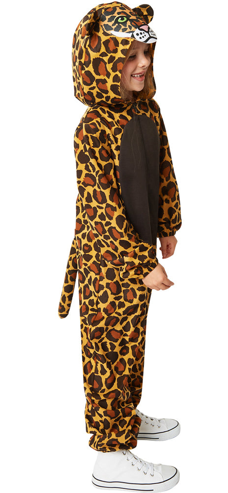 Leoparden Overall Kostüm für Kinder - 4