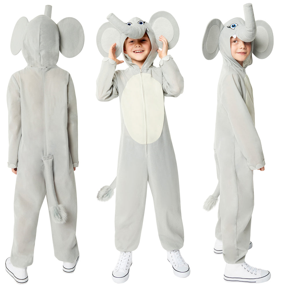 Elefanten Overall Kostüm für Kinder - 7