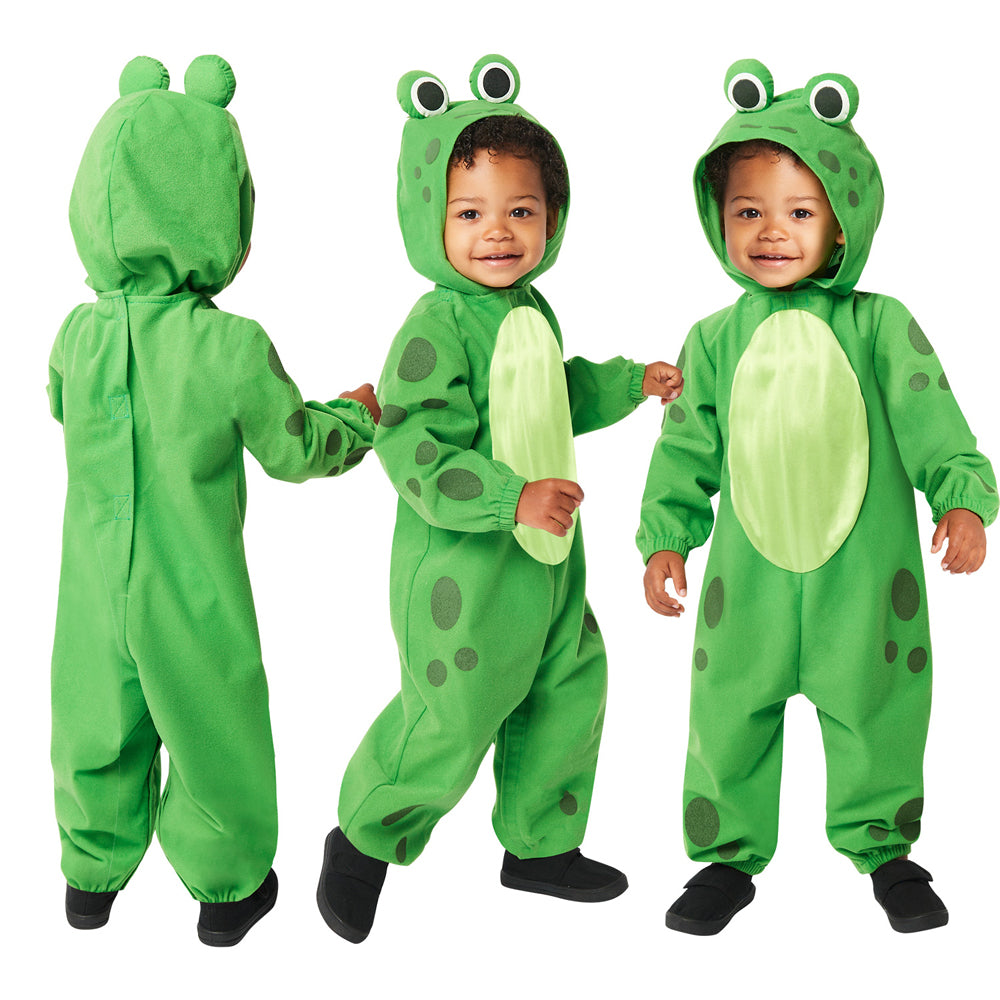 Frosch Overall Kostüm für Babys und Kleinkinder - 5
