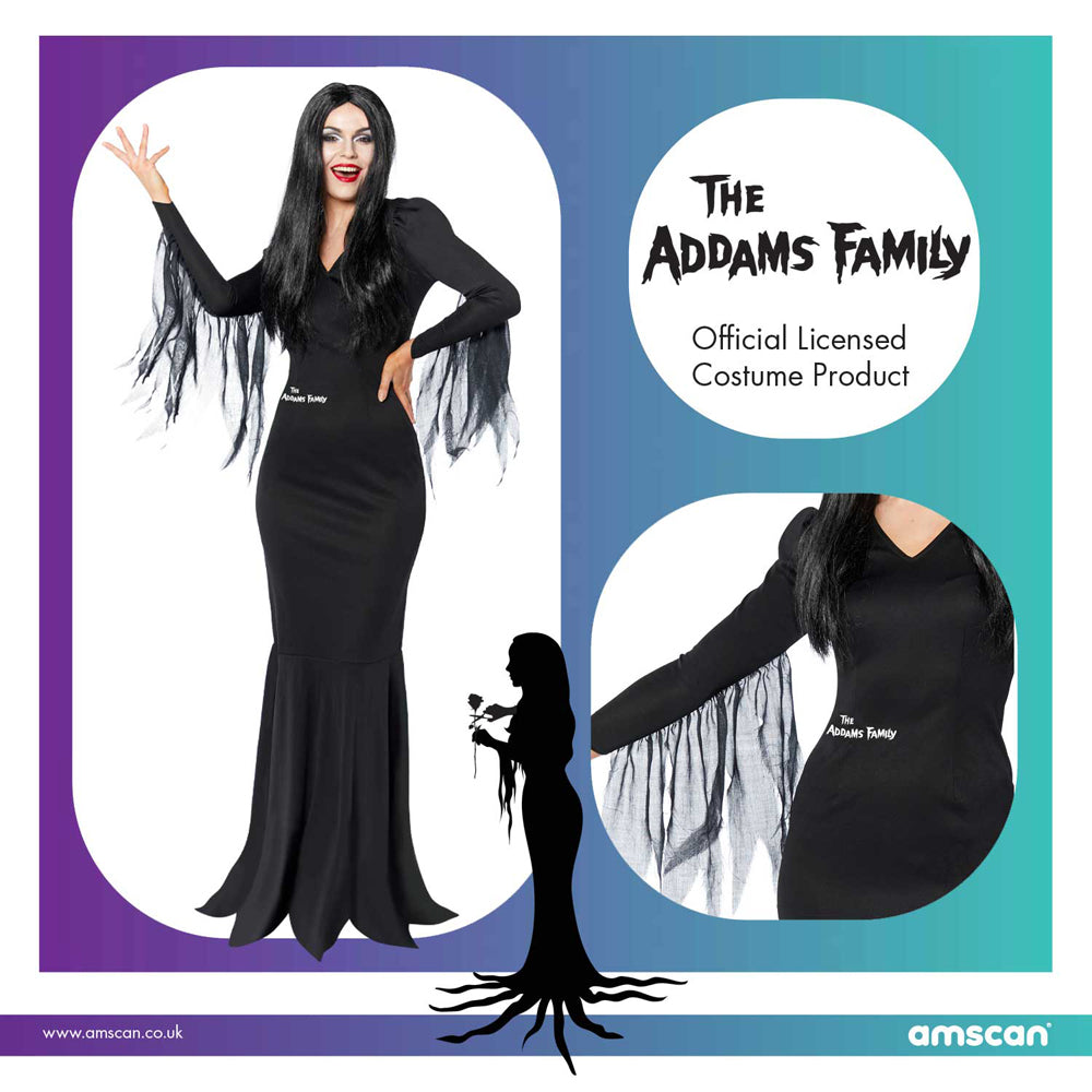 Morticia Addams Family Kostüm für Damen - 8