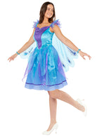 Zauberhaftes Pfauen Kostüm für Damen - 3