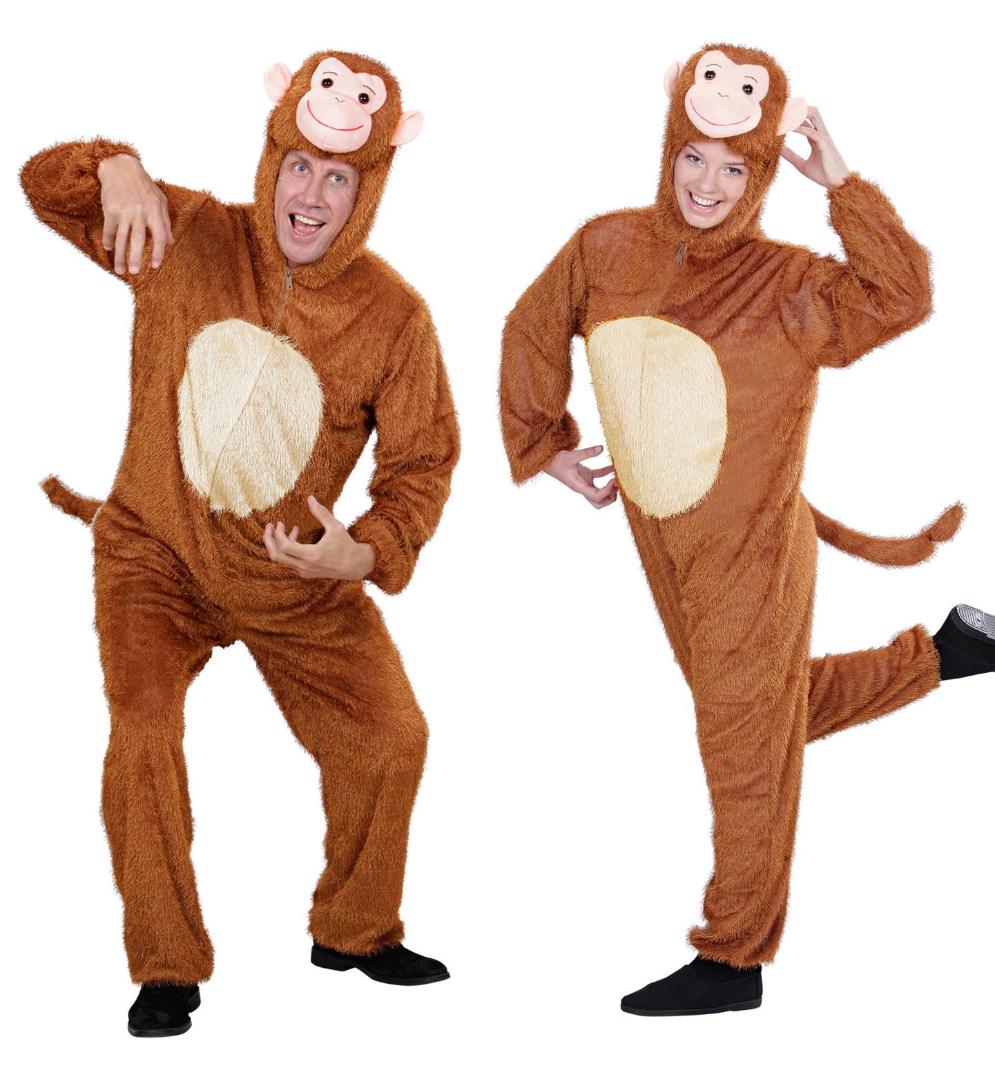 Affe Plüschkostüm Overall - 1