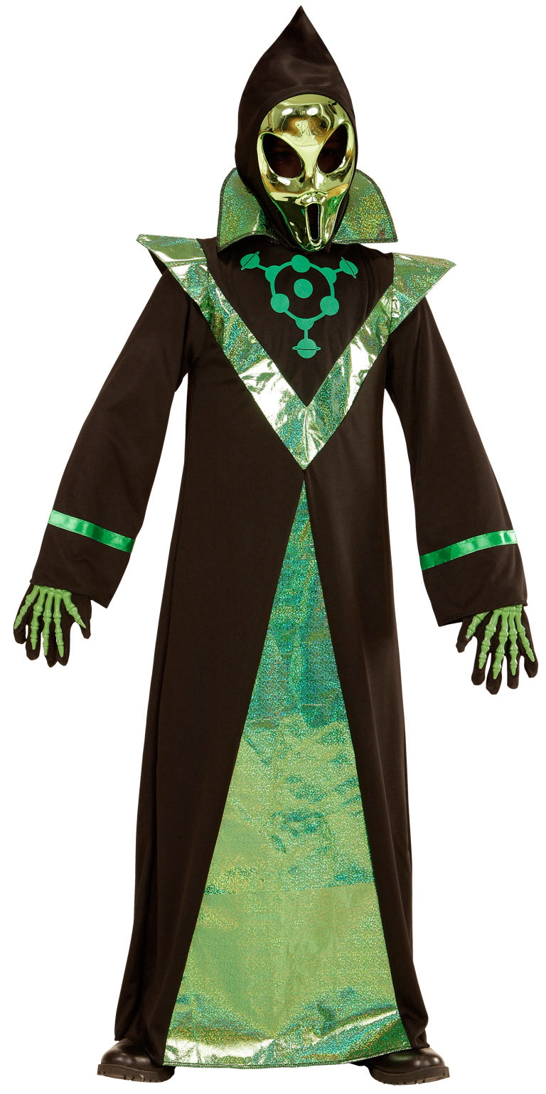 Alien Kinderkostüm mit Maske - 1