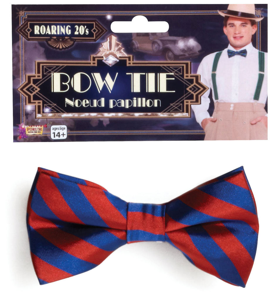 Fliege rot-blau gestreift - 1