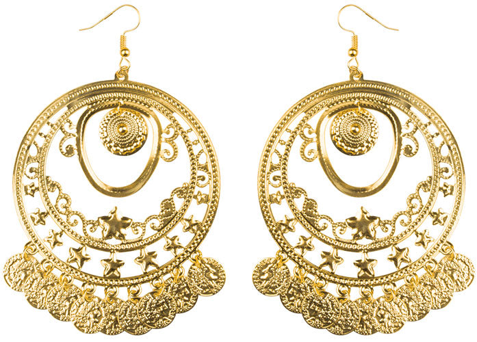 Bauchtanz Creolen-Ohrringe - 2