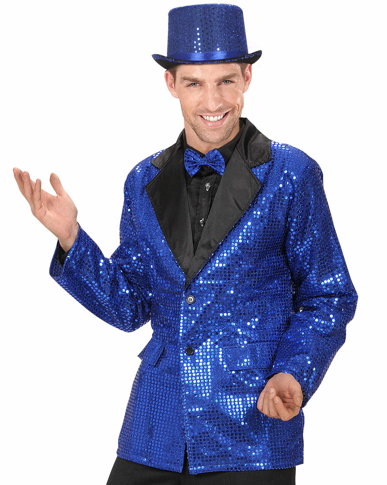 Blue Swing Pailletten-Jackett - 2