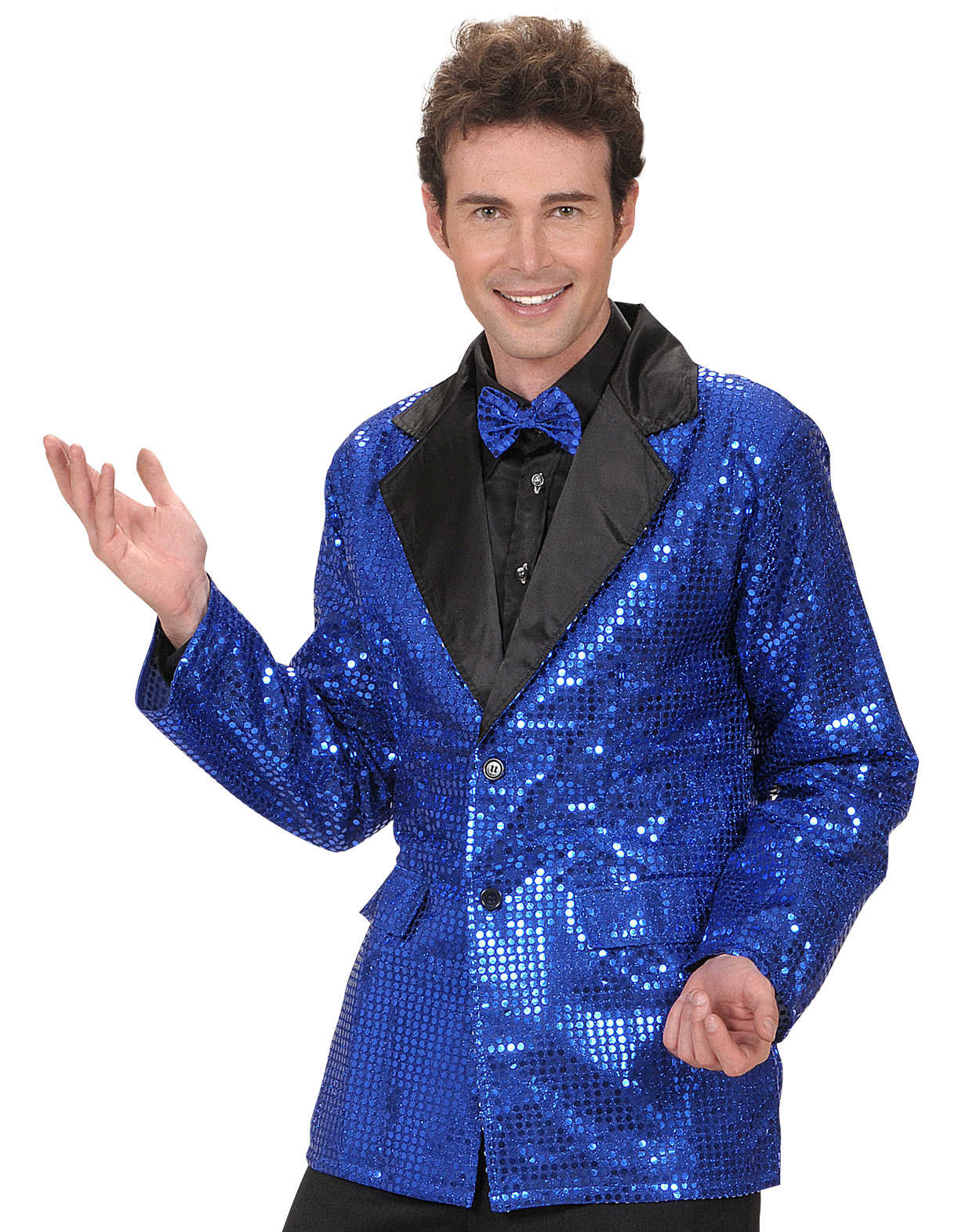 Blue Swing Pailletten-Jackett - 4