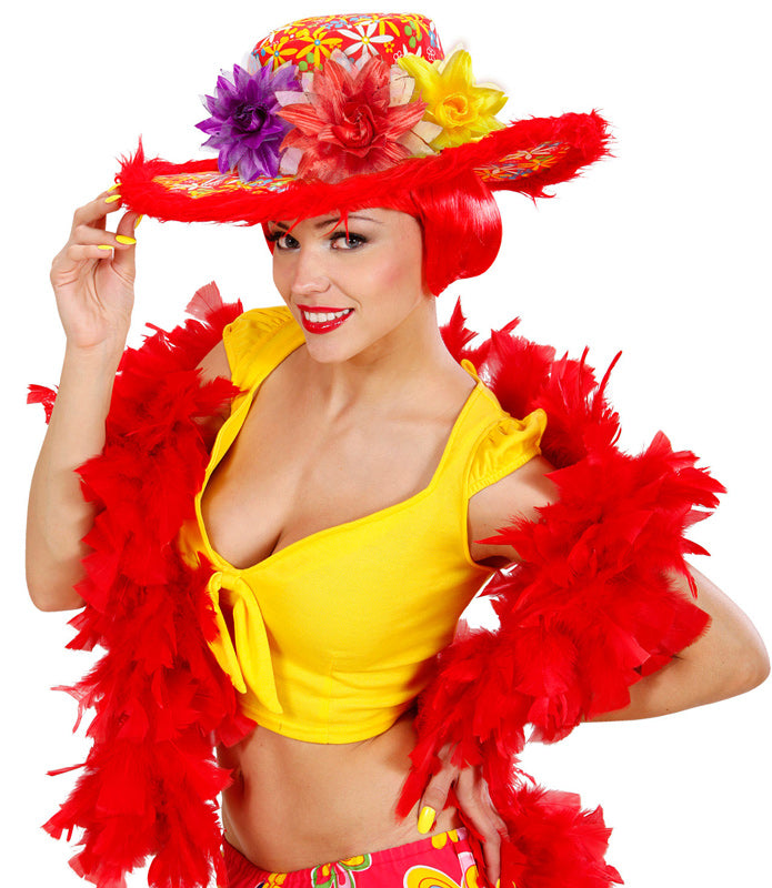 Blumige Rosen Haarspange gelb - 3