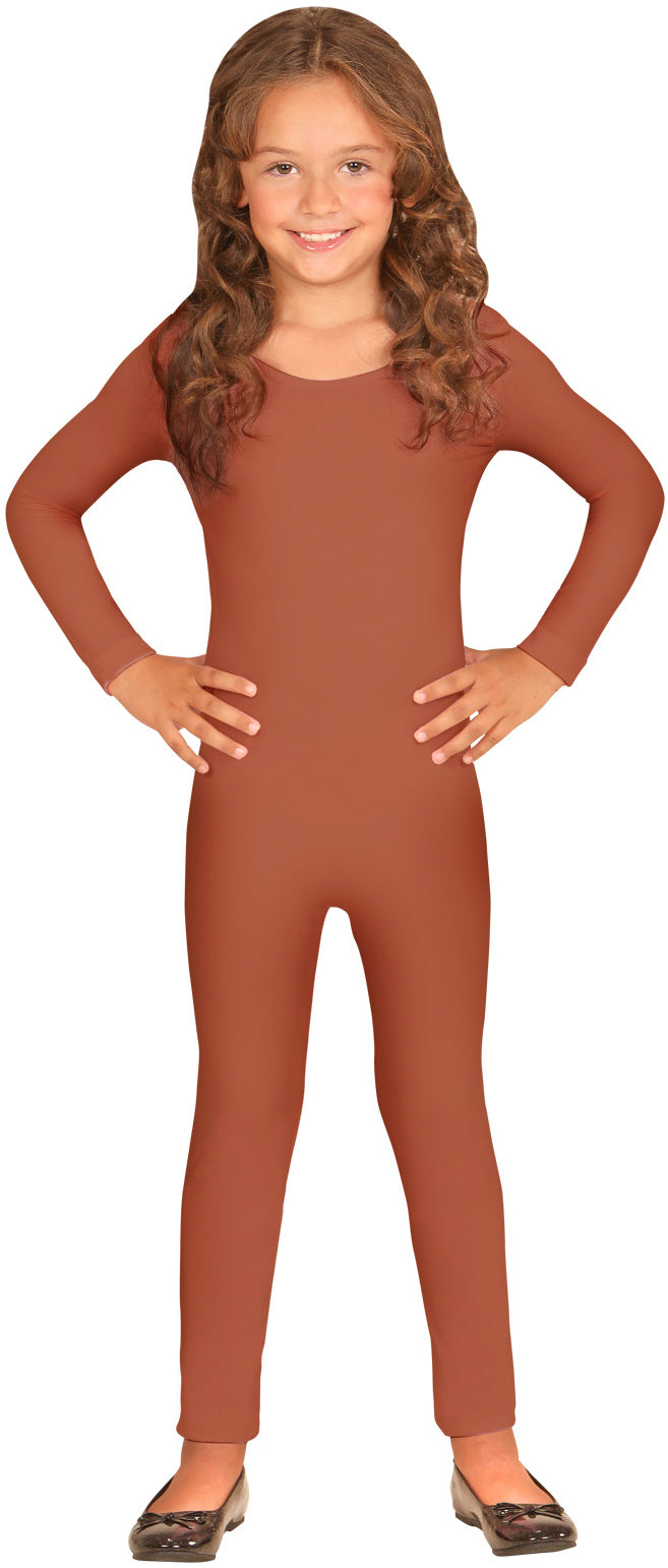 Bodysuit für Kinder braun - 2