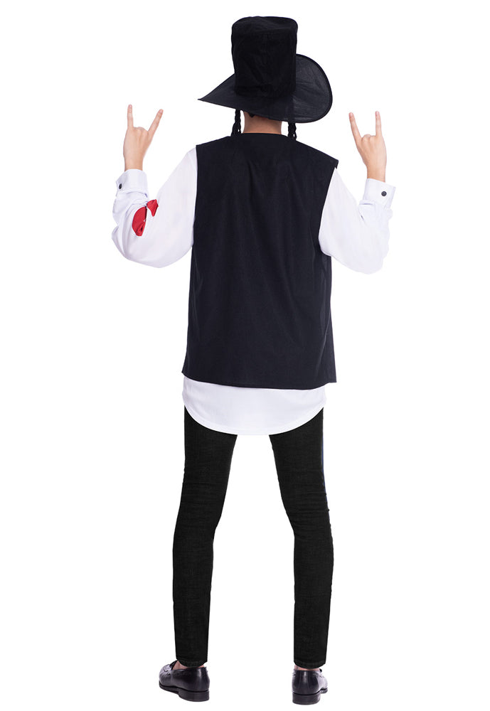 80er Jahre Pop Ikone Herrenkostüm - 2