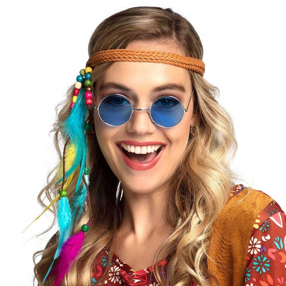 Hippie Brille John blau - 3