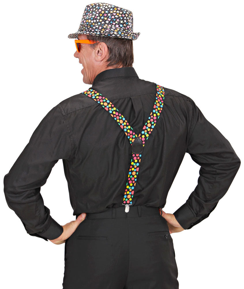 Bunt gepunktete Hosenträger - 3