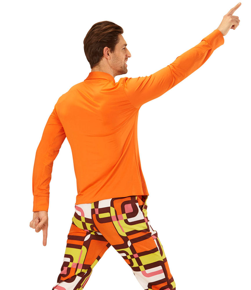 70er Jahre Disco Hemd Tom für Herren - 2