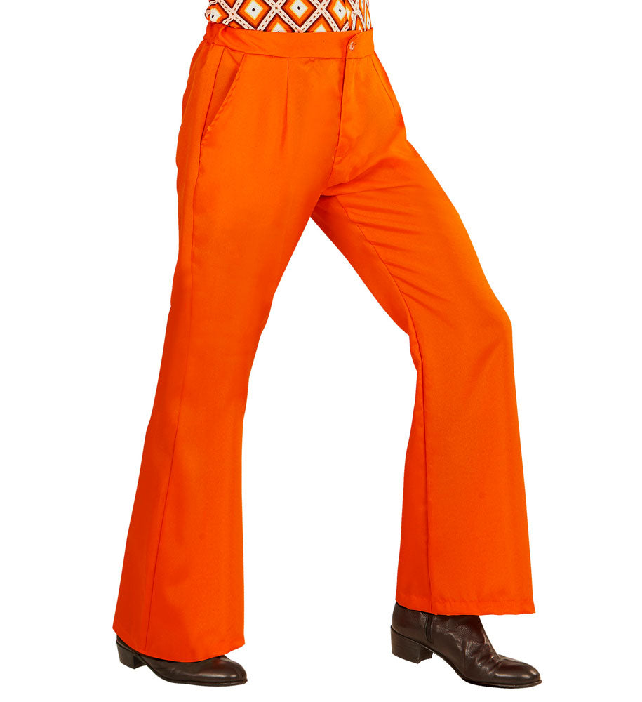 70er Jahre Schlaghose Jack für Herren orange - 1