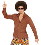 70er Jahre Disco Hemd Bobby für Herren - 1