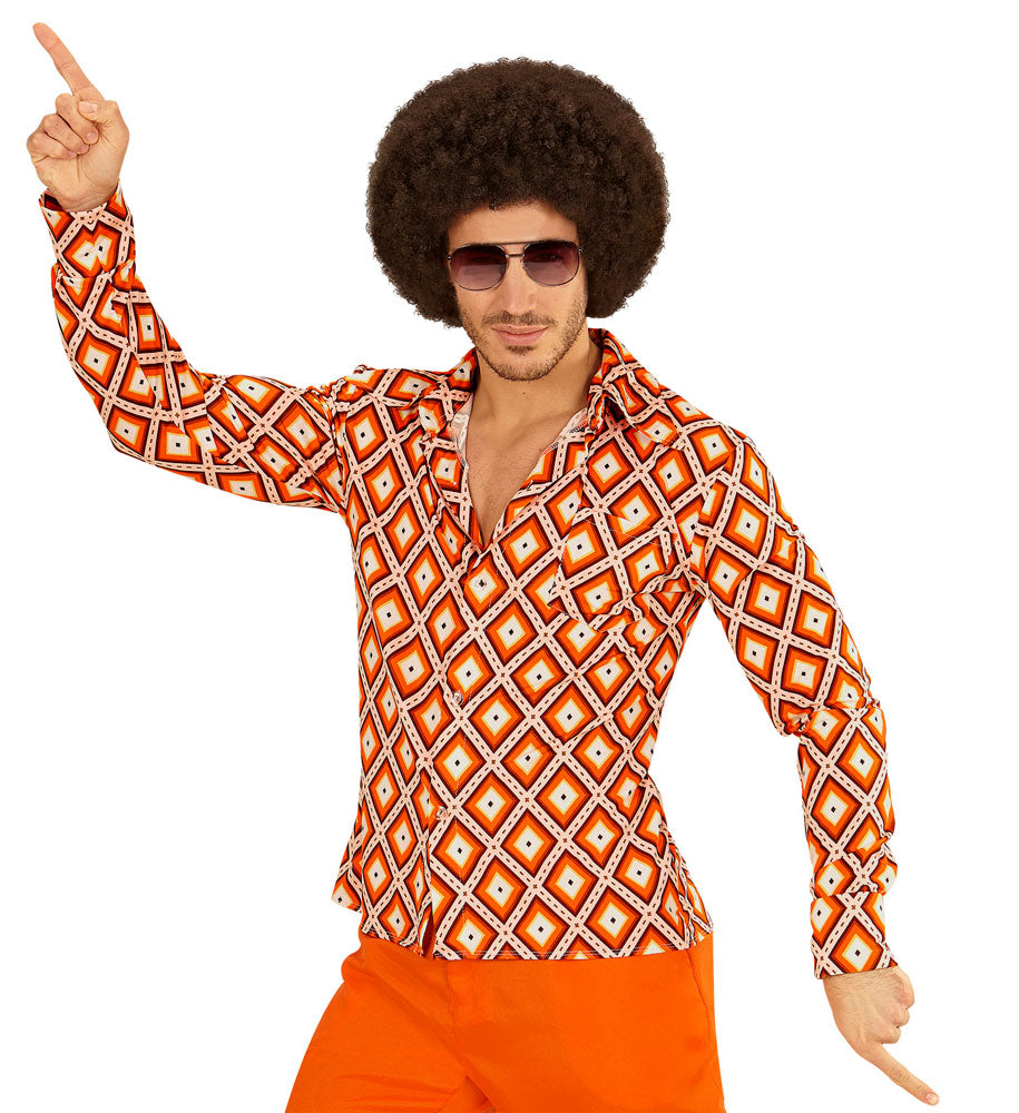 70er Jahre Disco Hemd Nick für Herren - 1