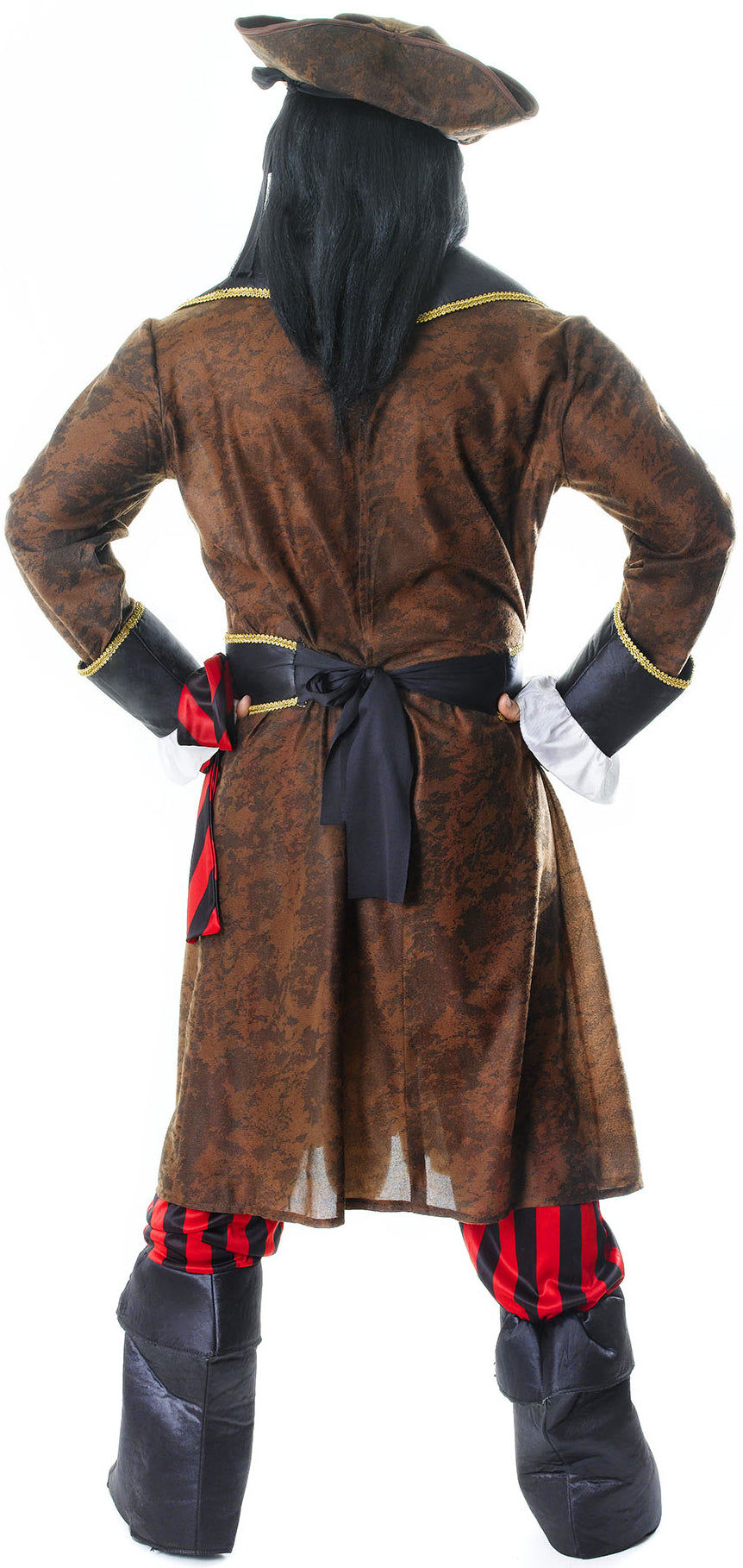 Captain Longfellow Pirat Spaß Kostüm - 4