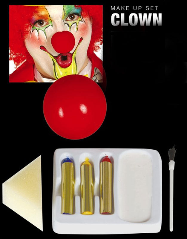 Funny Clown Schminkset - 1