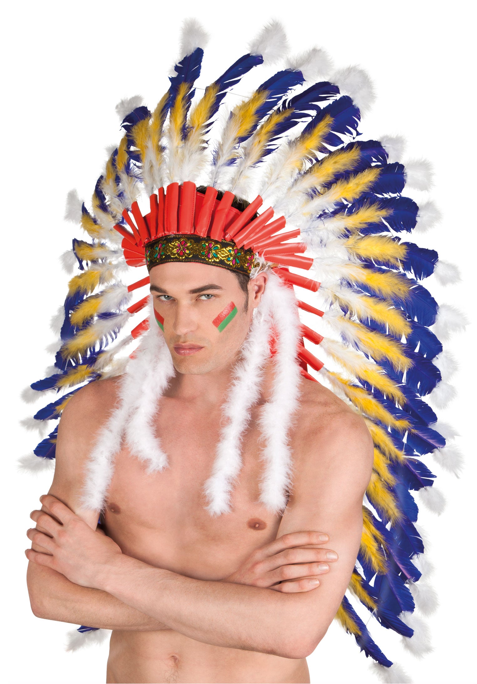 Coyote Indianerhäuptling Kopfschmuck - 1