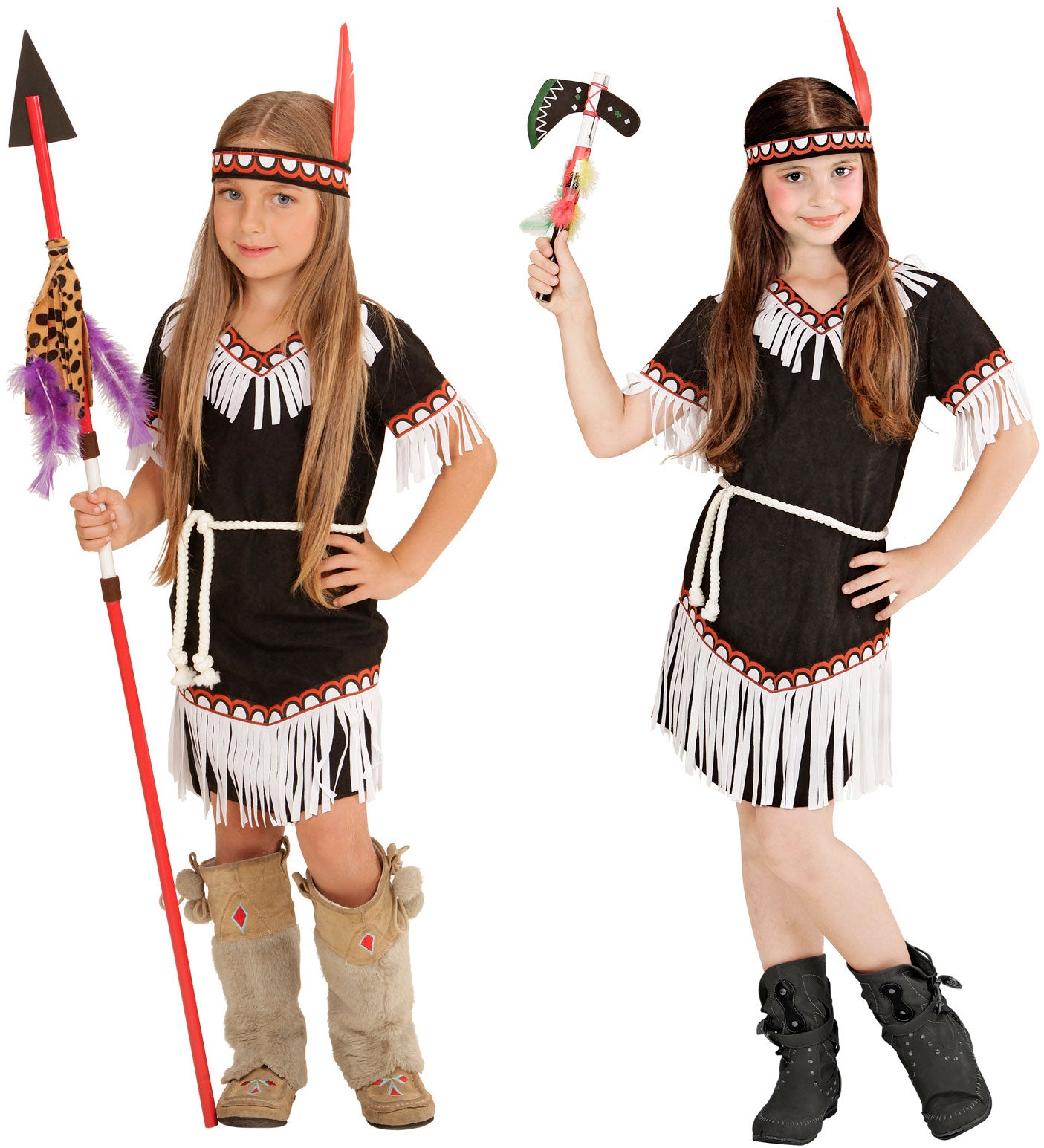 Devaki Indianerin Kinderkostüm - 1