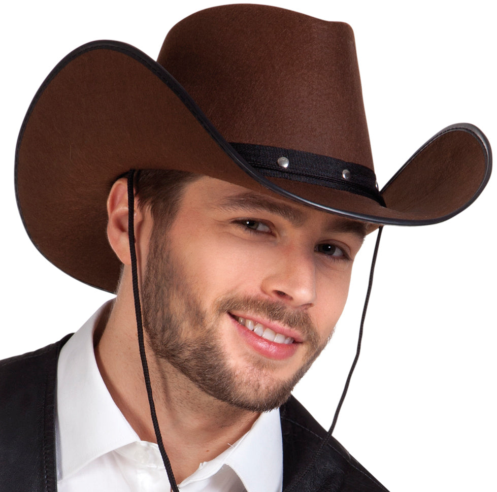 Devine Cowboy Western Hut braun - 1