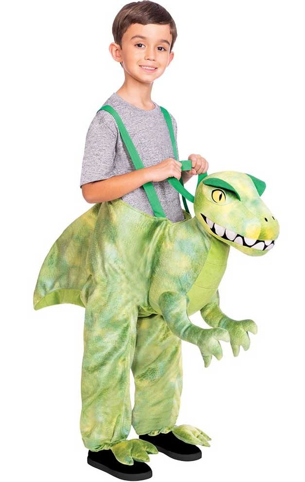 Dinosaurier Reiter Kostüm für Kinder - 1