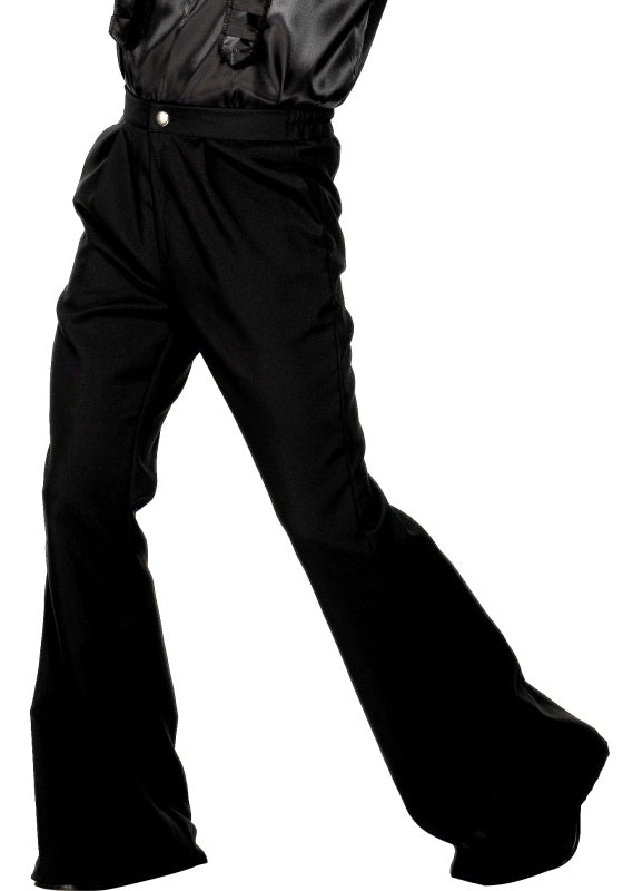 Seventies Schlaghose schwarz Deluxe - 1