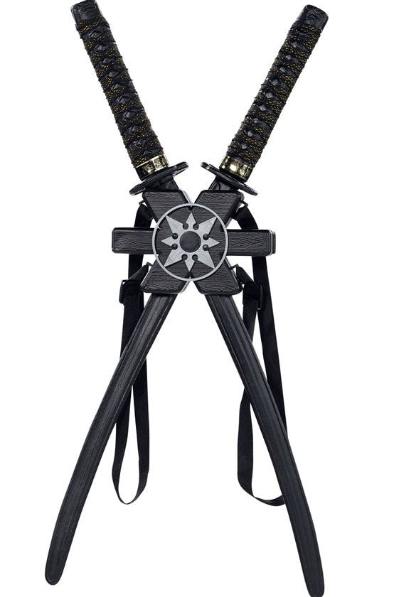 Ninja Doppelschwert 72cm - 1