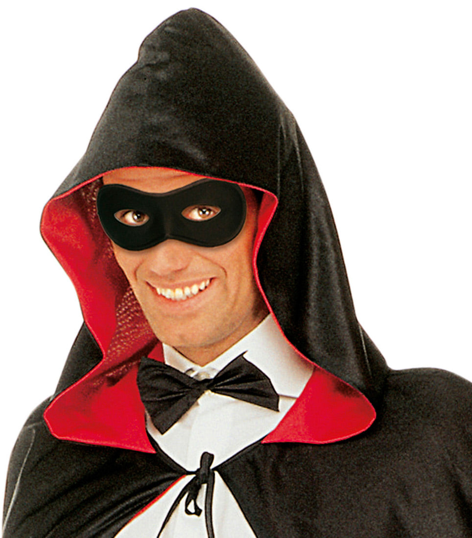 Elegante schwarze Augenmaske - 1