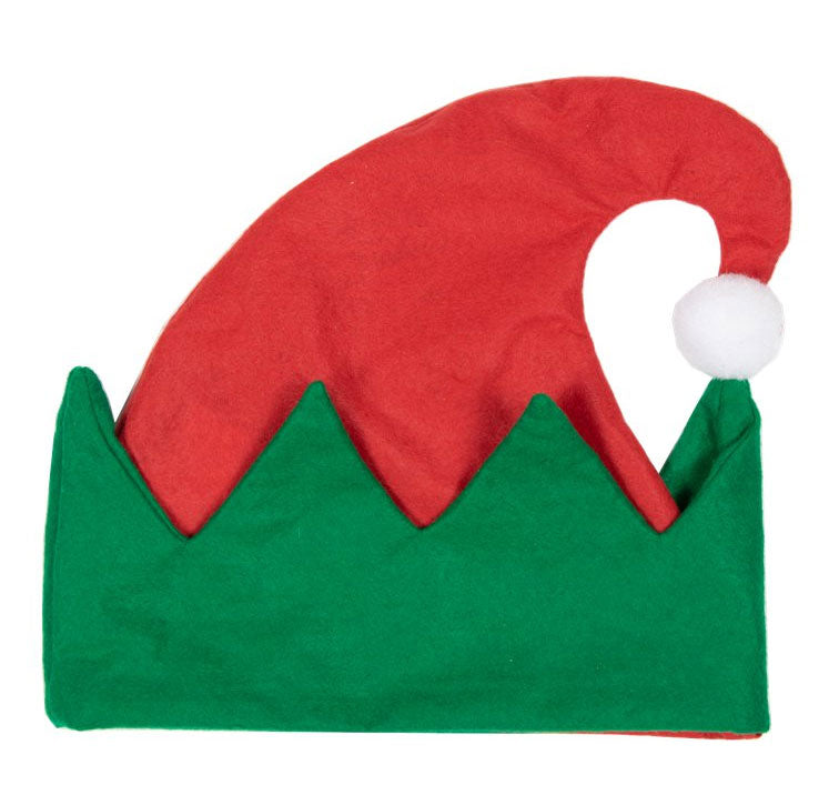 Weihnachtself Mütze für Erwachsene - 1