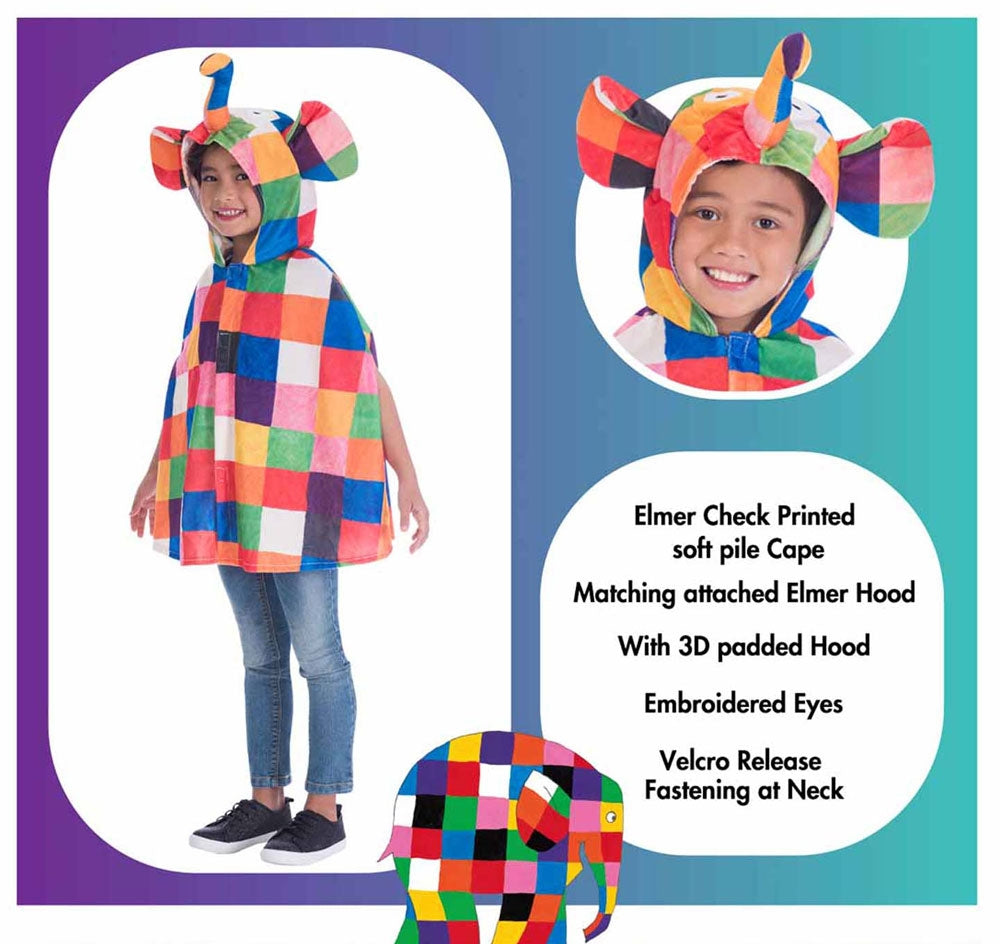 Elmar Elefanten Cape für Kinder - 3