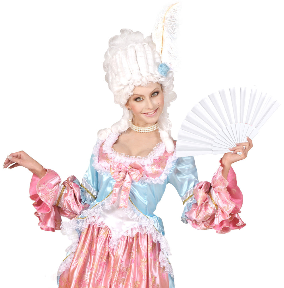 Fächer weiß 23 cm - 2