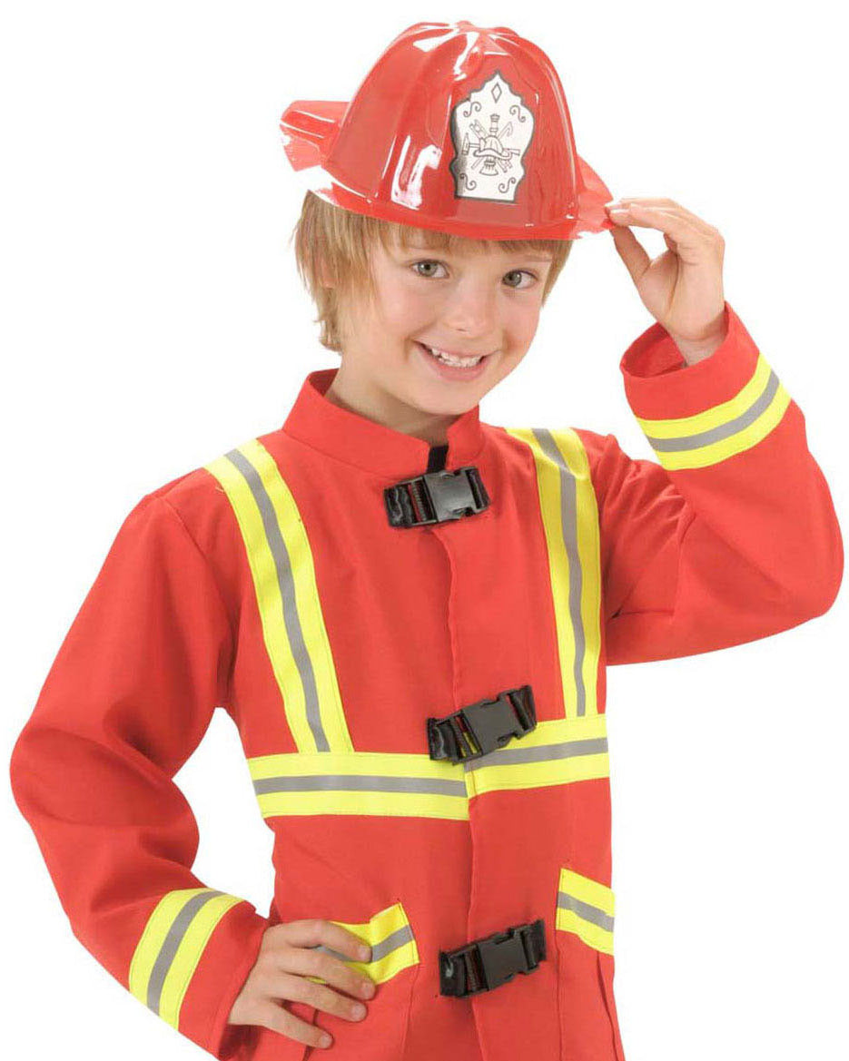 Feuerwehrhelm rot für Kinder - 2