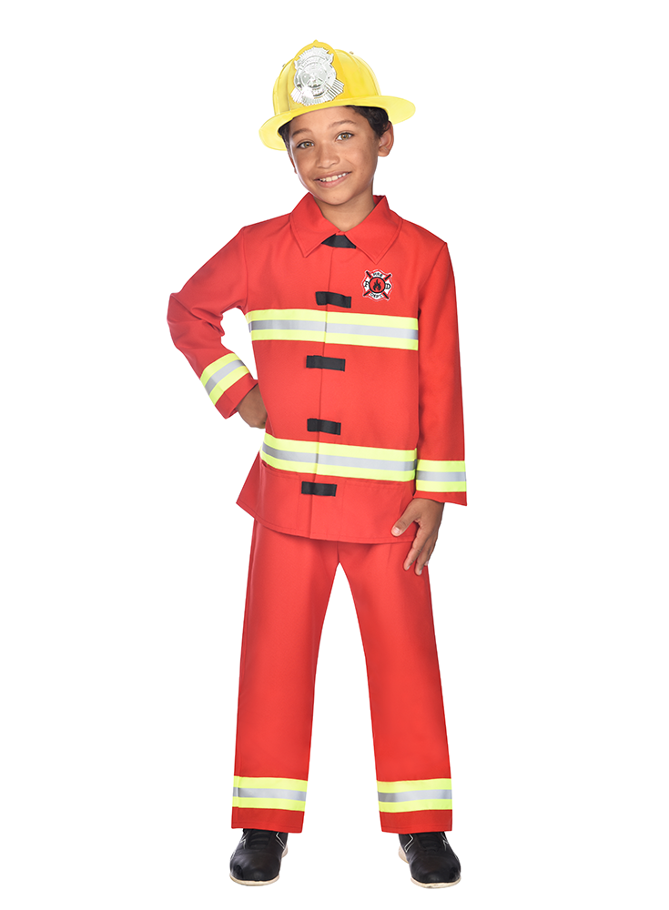 Feuerwehrmann Uniform Kostüm für Kinder - 2