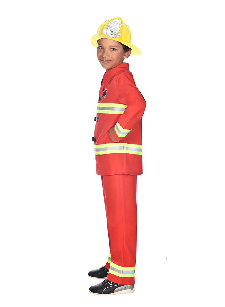 Feuerwehrmann Uniform Kostüm für Kinder - 3
