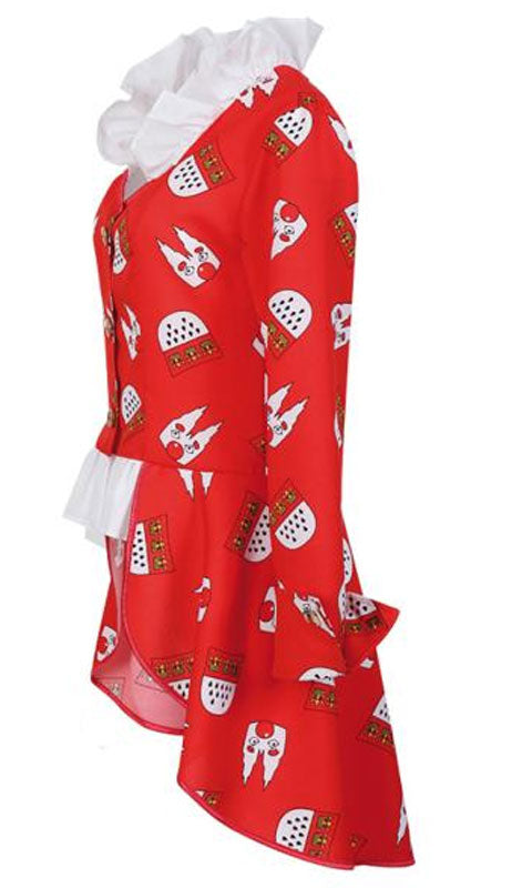 Köln Frack für Damen rot - 4