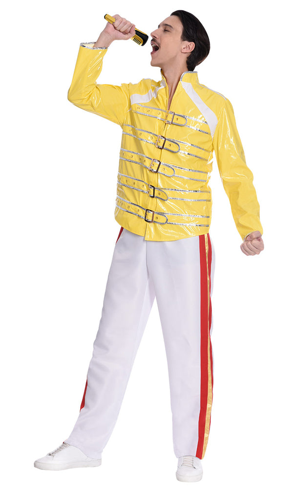 80er Rock Ikone Herrenkostüm - 3