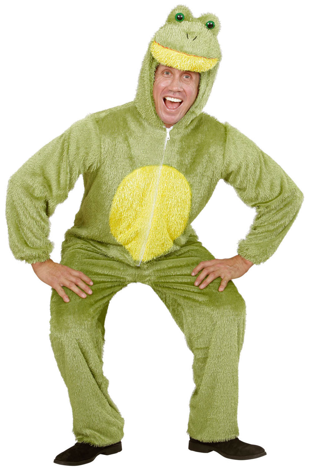 Frosch Plüschkostüm Overall - 3