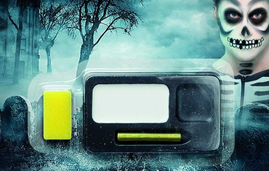 Skelett Make-up-Kit - 1