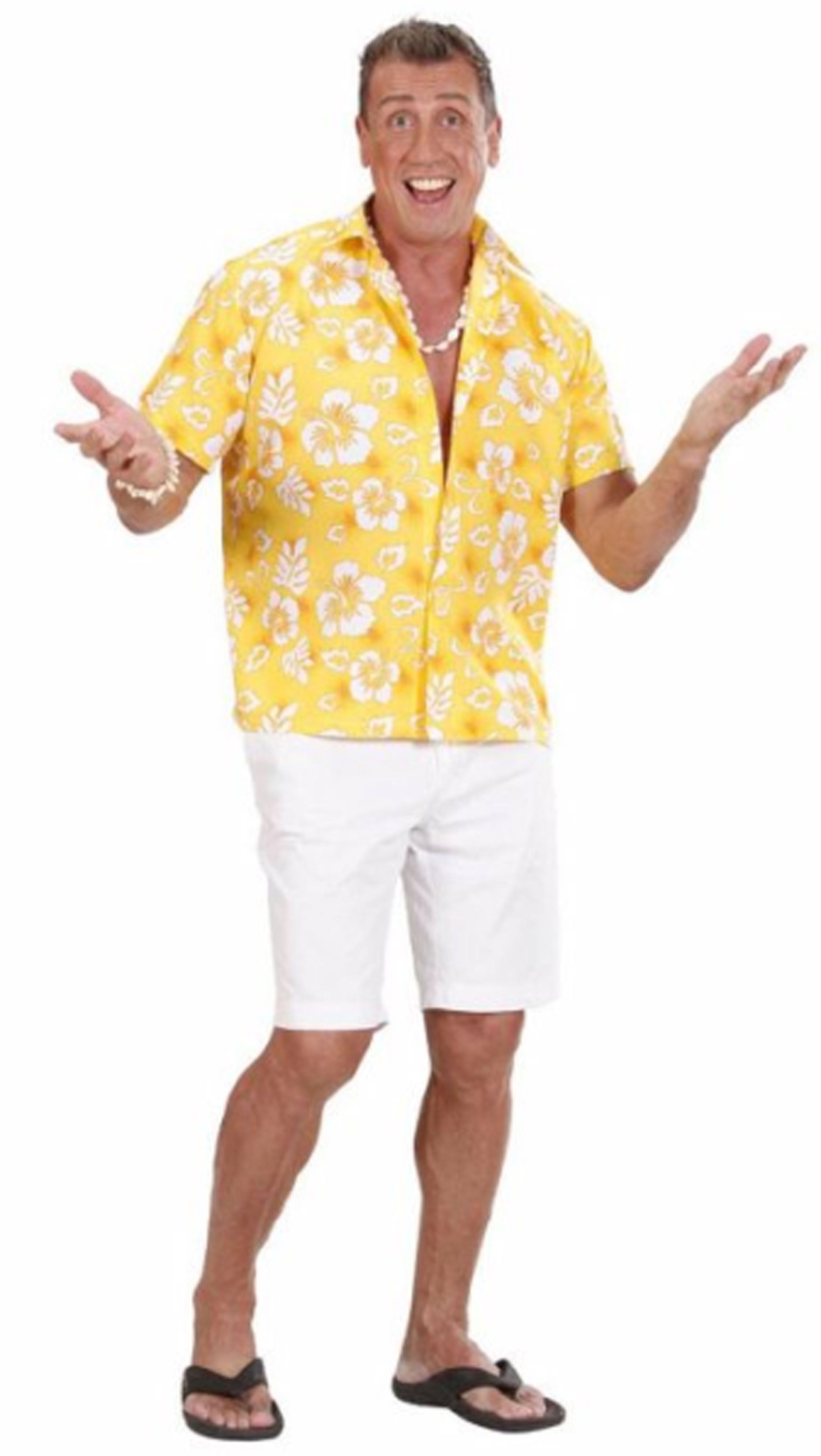 Gelbes Hawaiihemd Maui - 3