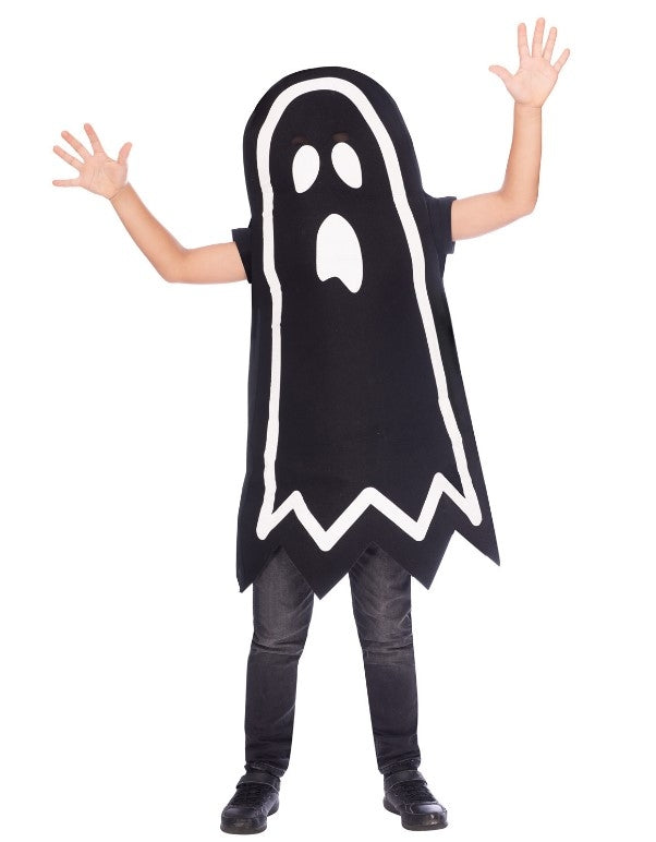 Strichmännchen Geist Kinderkostüm - 1